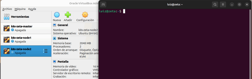 Infraestructura para la practica de ansible