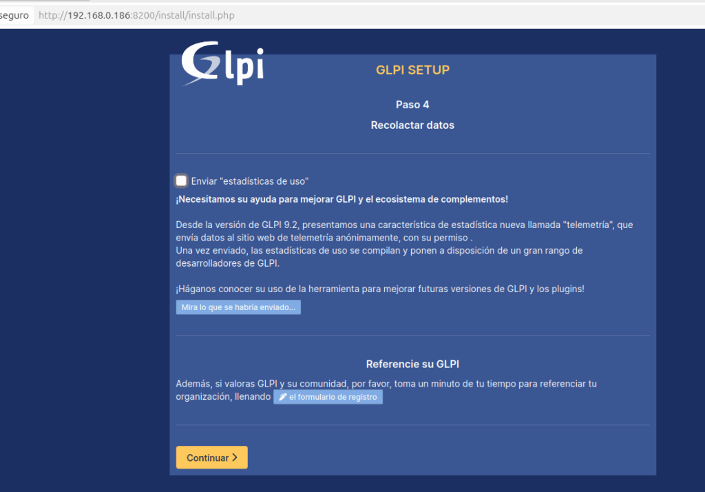 comunidad glpi