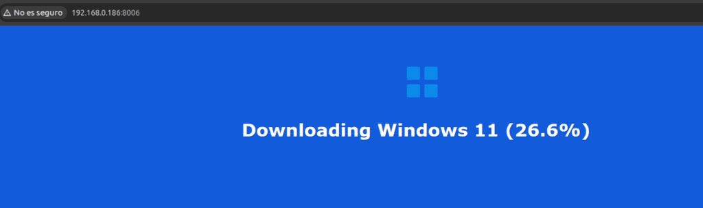 windows 11 sobre docker